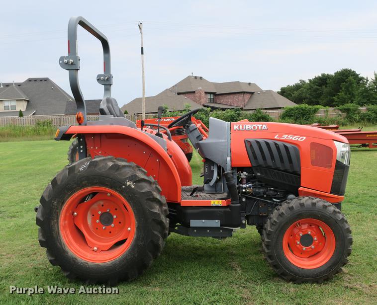 image for item EK9715 2014 Kubota L3560 MFWD tractor
