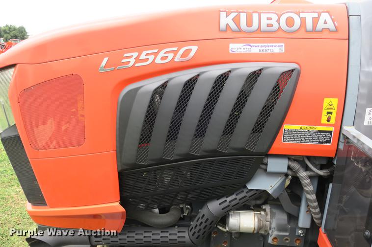 image for item EK9715 2014 Kubota L3560 MFWD tractor