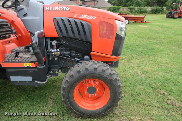image for item EK9715 2014 Kubota L3560 MFWD tractor