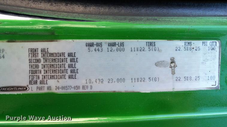 image for item DD7251 2000 Freightliner FL80 semi truck