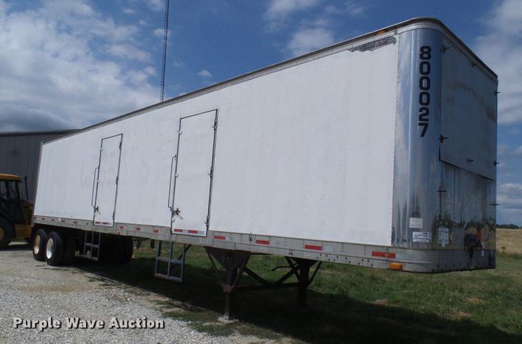 image for item DE5095 1988 Great Dane 701TZ1 dry van trailer