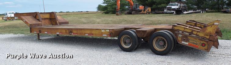 image for item DE5096 1998 Load King lowboy equipment trailer