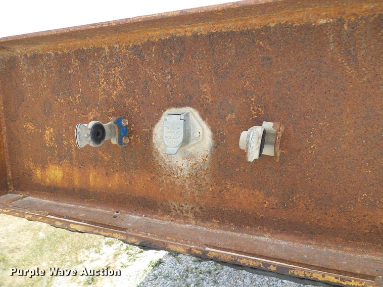 image for item DE5096 1998 Load King lowboy equipment trailer