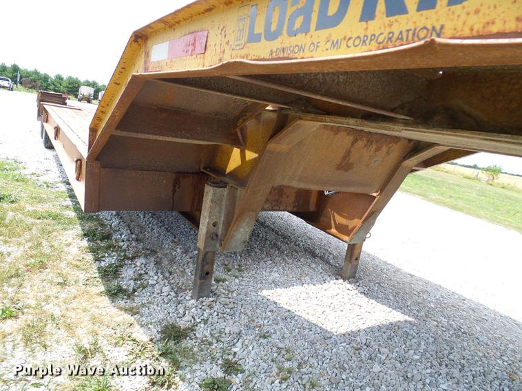 image for item DE5096 1998 Load King lowboy equipment trailer