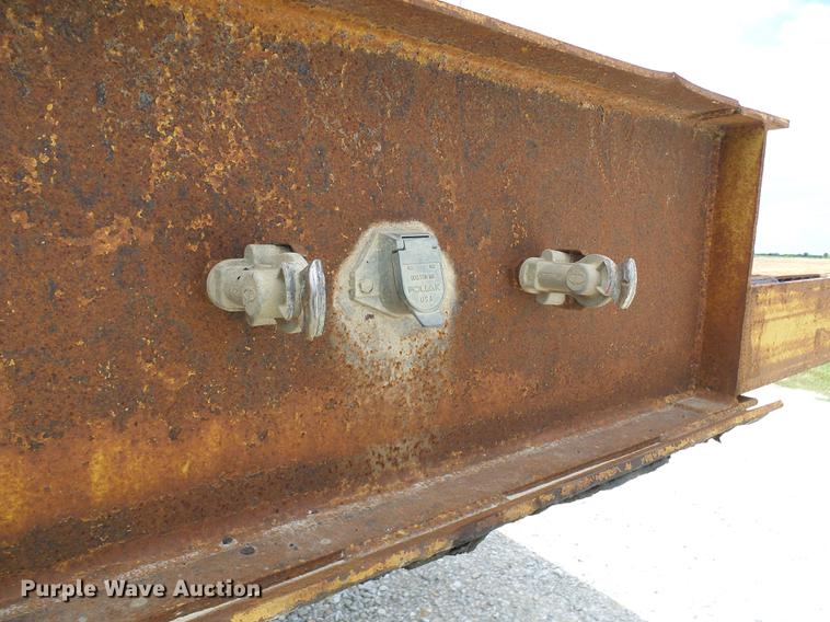 image for item DE5096 1998 Load King lowboy equipment trailer