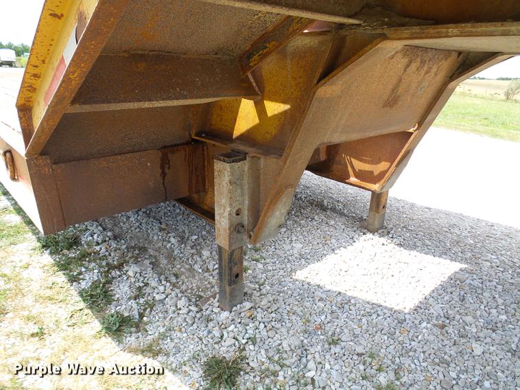 image for item DE5096 1998 Load King lowboy equipment trailer