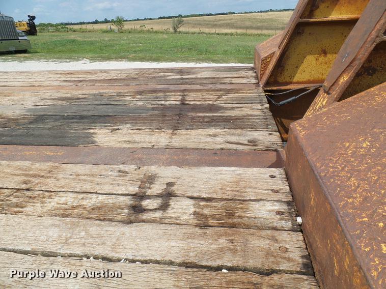 image for item DE5096 1998 Load King lowboy equipment trailer