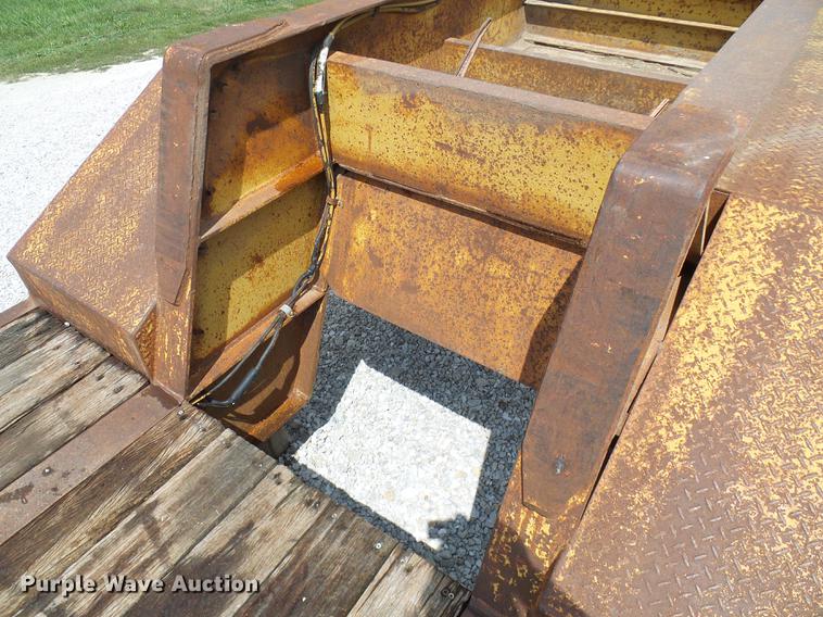 image for item DE5096 1998 Load King lowboy equipment trailer