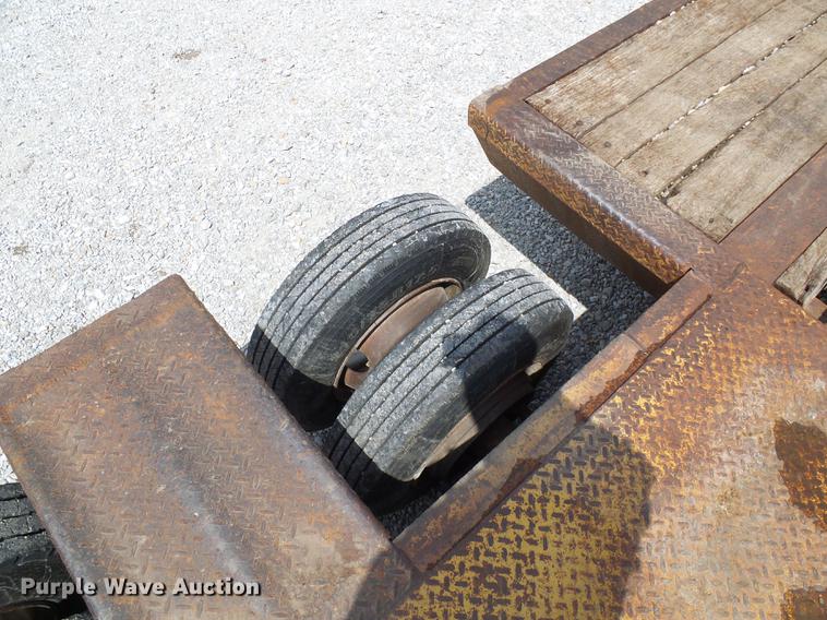image for item DE5096 1998 Load King lowboy equipment trailer