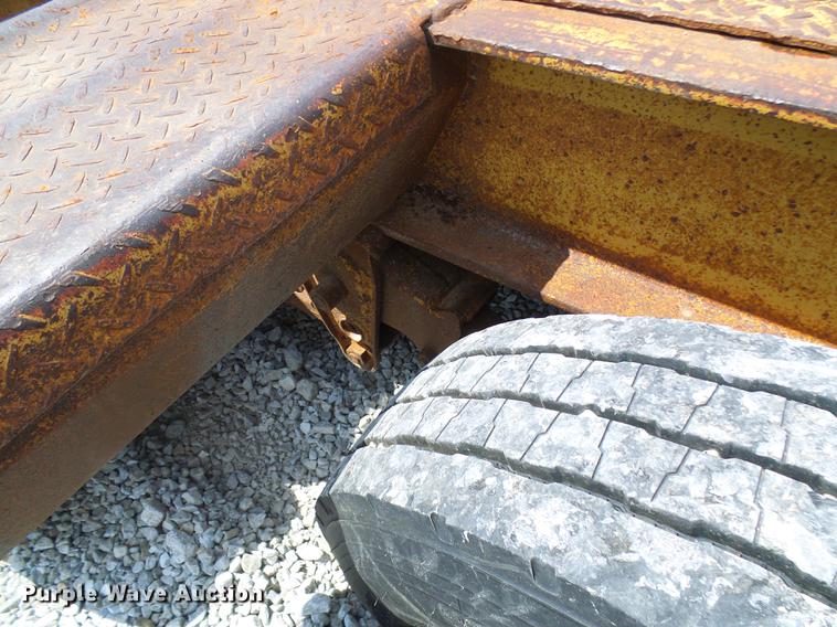 image for item DE5096 1998 Load King lowboy equipment trailer