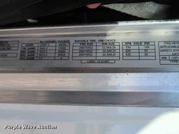 image for item DF2308 2006 Peterbilt 386 semi truck