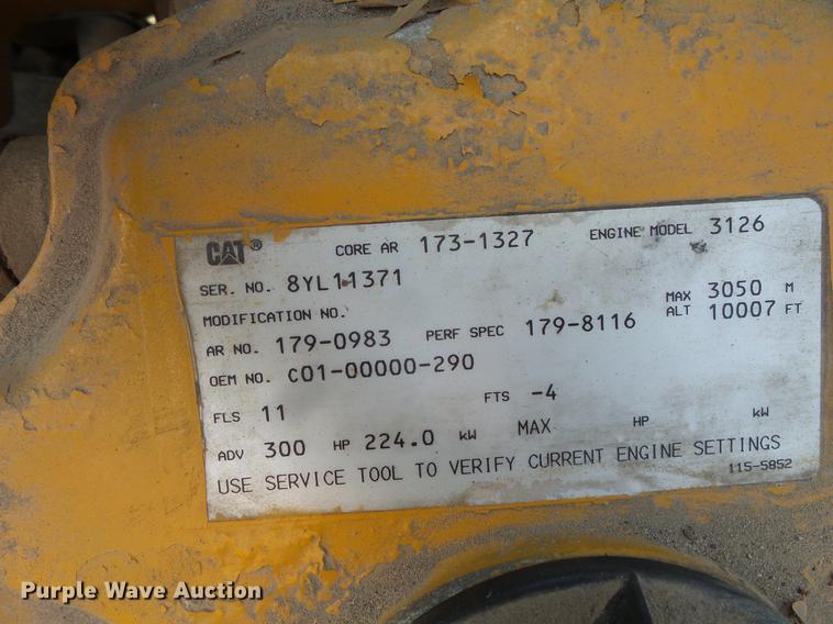 image for item DV9408 2000 Sterling L-Line truck cab and chassis