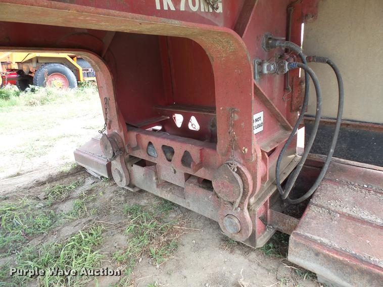 image for item DV9420 1996 Trail King TK70MG-482 double drop deck equipment trailer