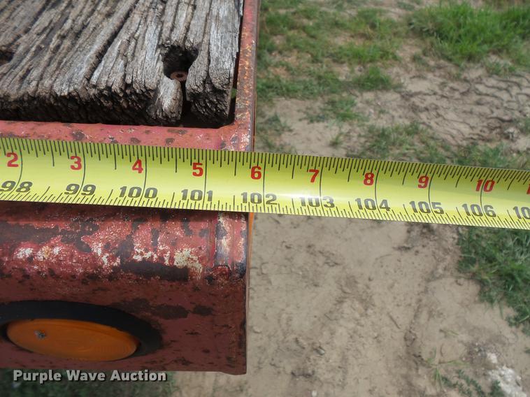 image for item DV9420 1996 Trail King TK70MG-482 double drop deck equipment trailer