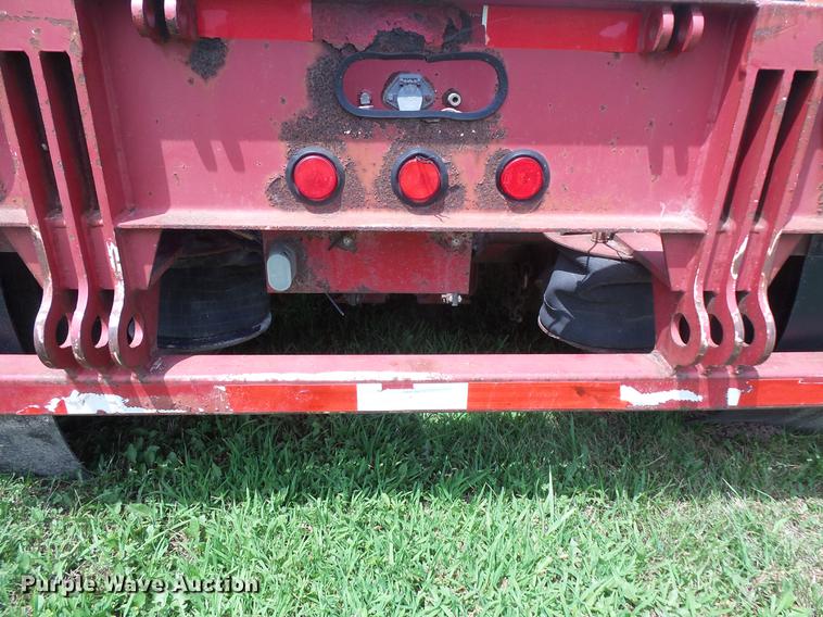 image for item DV9420 1996 Trail King TK70MG-482 double drop deck equipment trailer