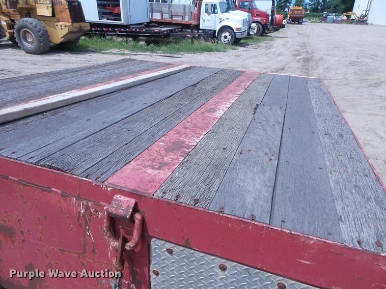 image for item DV9420 1996 Trail King TK70MG-482 double drop deck equipment trailer