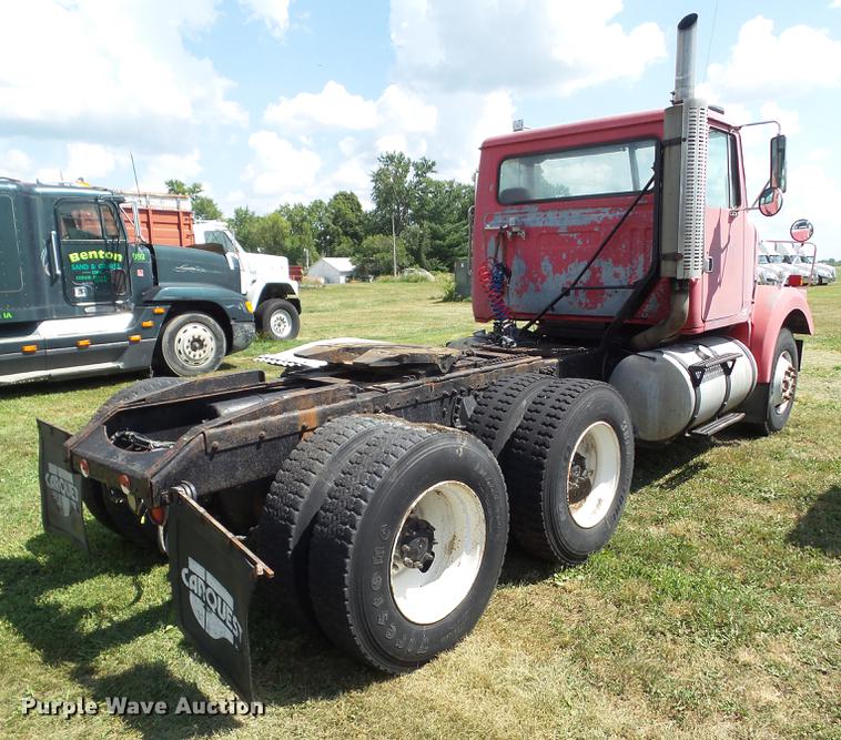 image for item DZ9053 1984 White WCM semi truck