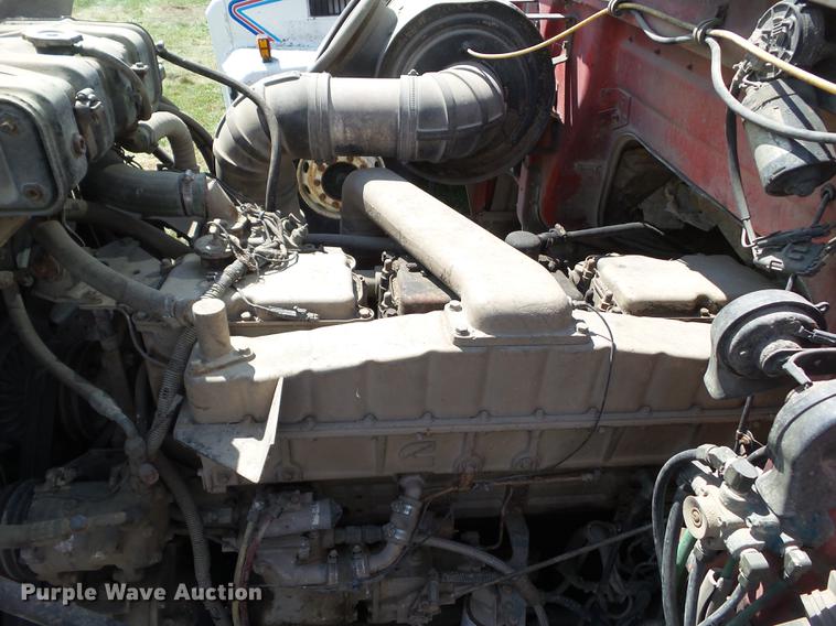 image for item DZ9053 1984 White WCM semi truck