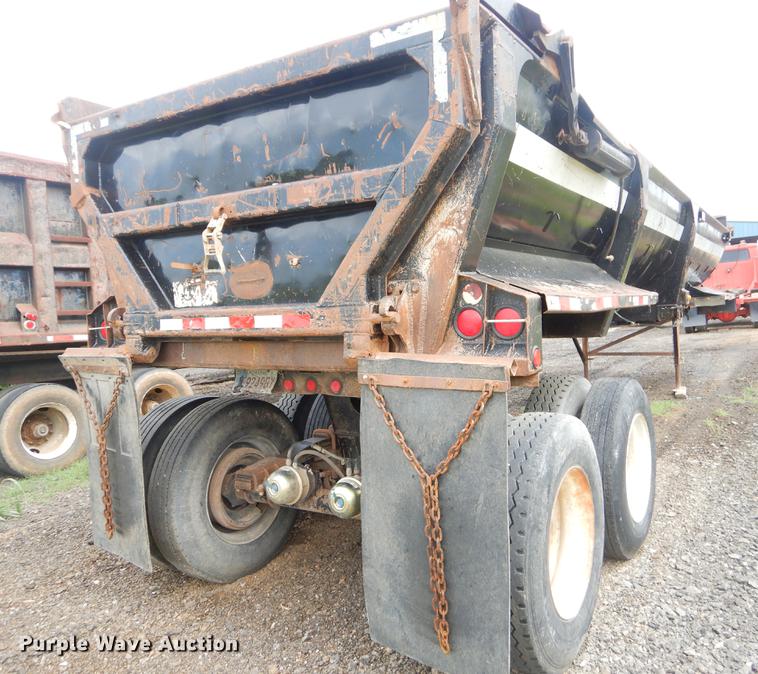image for item EK9595 1997 Ranch end dump trailer
