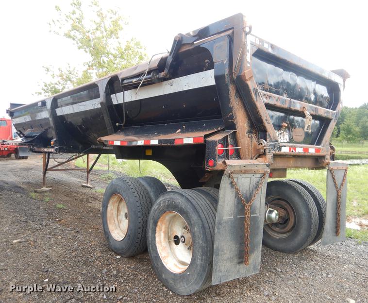 image for item EK9595 1997 Ranch end dump trailer