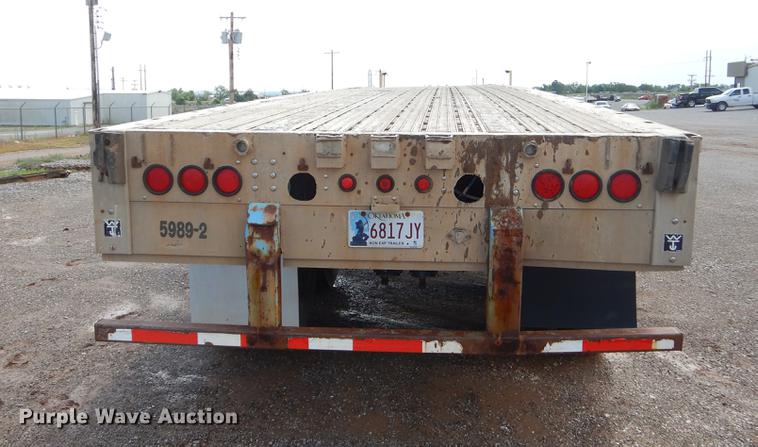 image for item EK9620 1999 Wilson CF-900 flatbed trailer