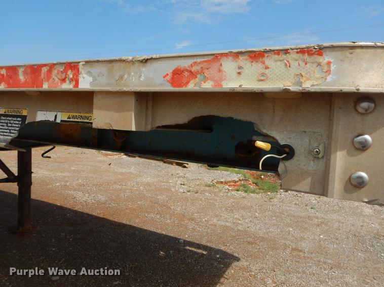 image for item EK9620 1999 Wilson CF-900 flatbed trailer