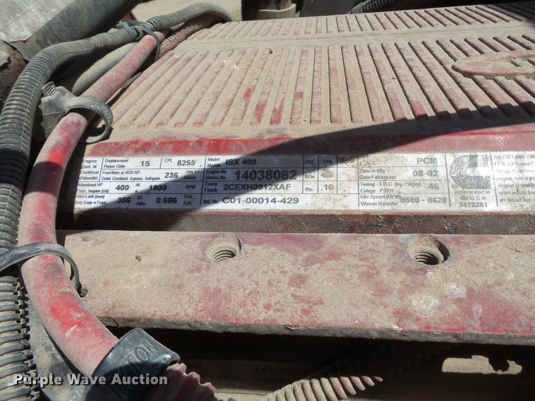 image for item EN9580 2003 Freightliner Century Class semi truck