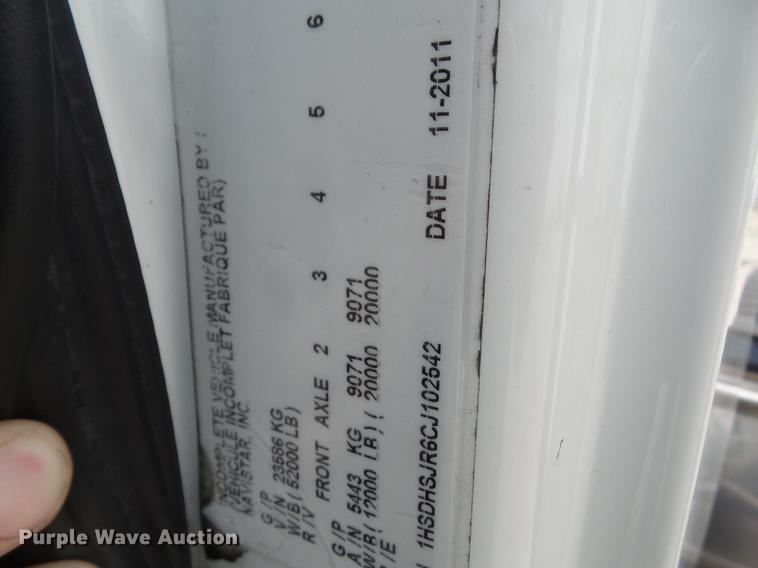 image for item L5687 2012 International ProStar semi truck