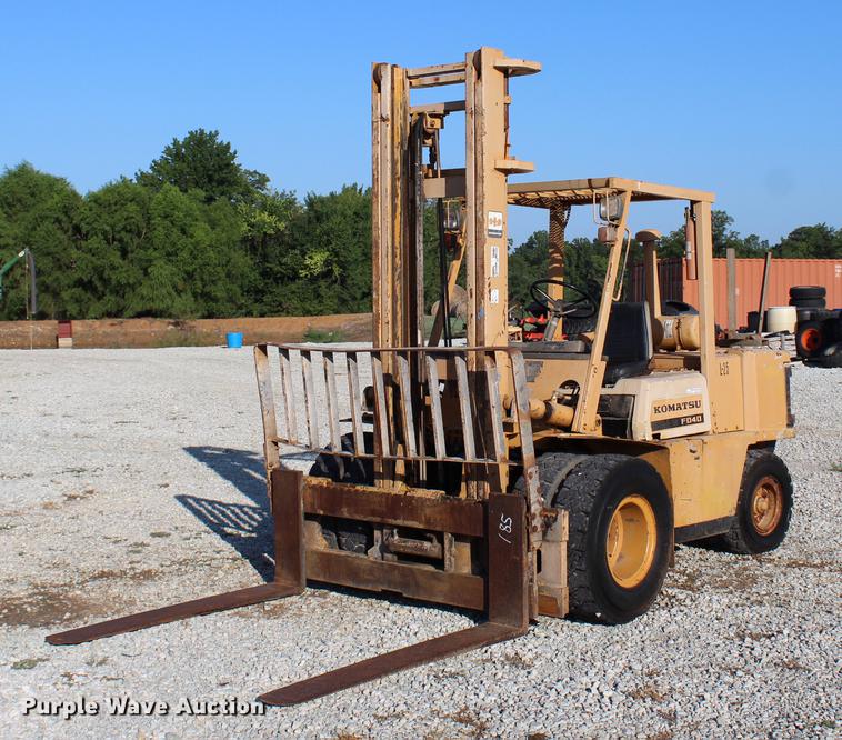 image for item BE9323 Komatsu FD40 forklift