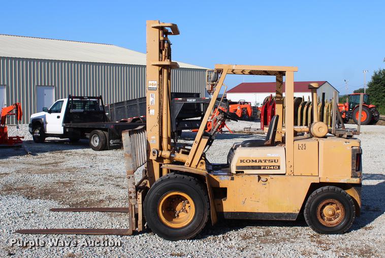 image for item BE9323 Komatsu FD40 forklift