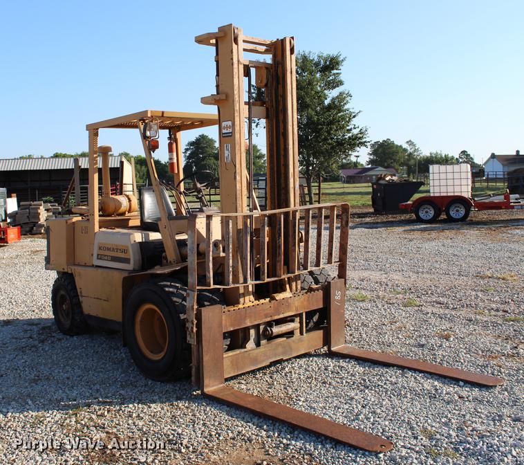 image for item BE9323 Komatsu FD40 forklift