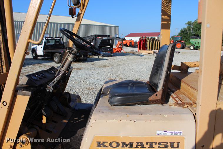 image for item BE9323 Komatsu FD40 forklift
