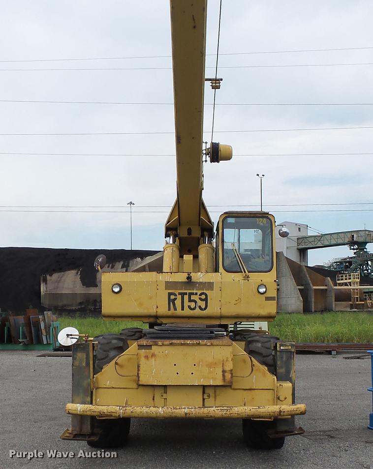 image for item DB7077 1972 Grove RT59S crane