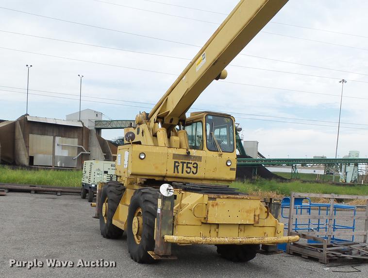 image for item DB7077 1972 Grove RT59S crane
