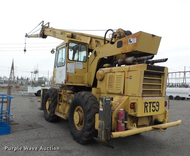 image for item DB7077 1972 Grove RT59S crane