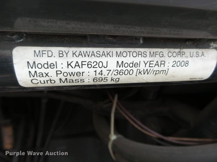 image for item DB7078 2008 Kawasaki Mule 3010 utility vehicle