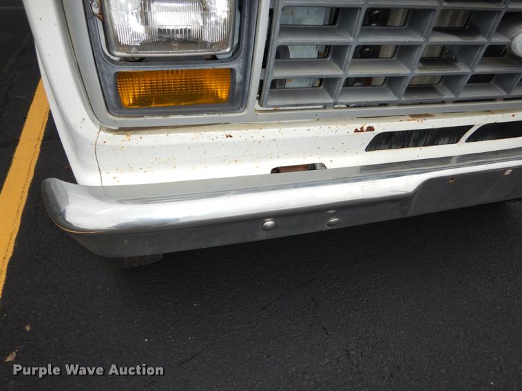 image for item DB8343 1984 Ford Econoline E350 RV