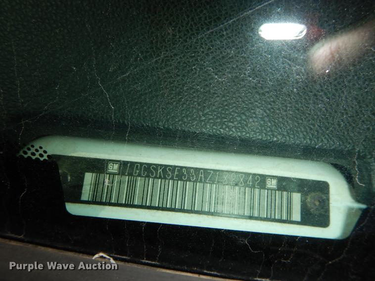 image for item DB8351 2010 Chevrolet Silverado 1500 Z71 Ext. Cab pickup truck