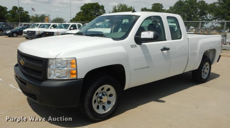 image for item DB8360 2011 Chevrolet Silverado 1500 Ext. Cab pickup truck