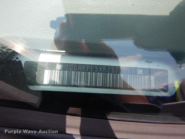 image for item DB8360 2011 Chevrolet Silverado 1500 Ext. Cab pickup truck