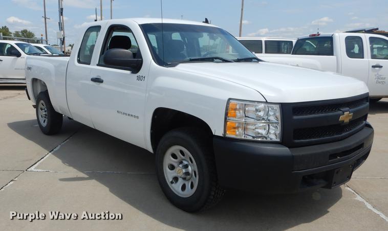 image for item DB8362 2011 Chevrolet Silverado 1500 Ext. Cab pickup truck