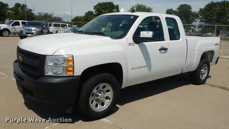 image for item DB8367 2012 Chevrolet Silverado 1500 Ext. Cab pickup truck