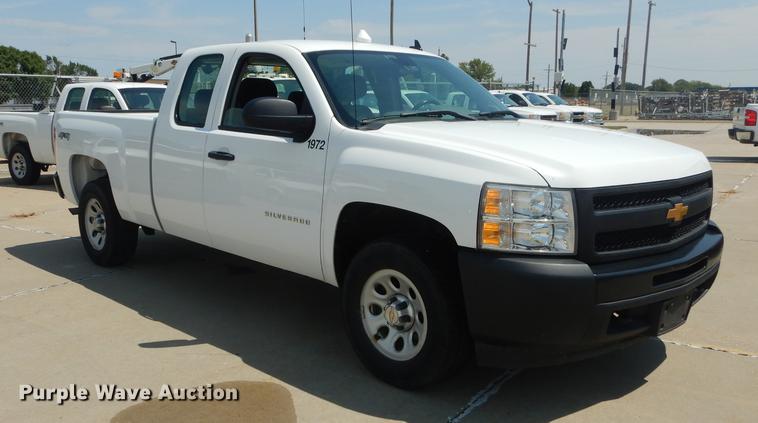 image for item DB8367 2012 Chevrolet Silverado 1500 Ext. Cab pickup truck
