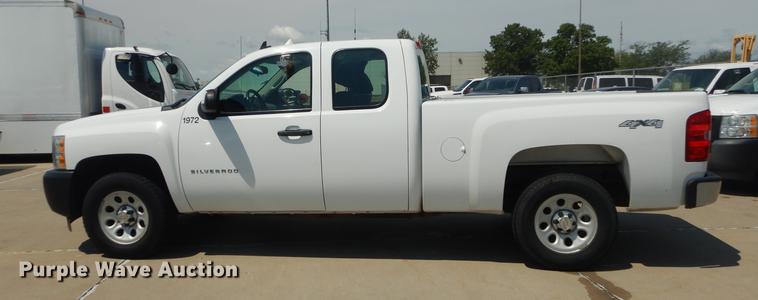 image for item DB8367 2012 Chevrolet Silverado 1500 Ext. Cab pickup truck