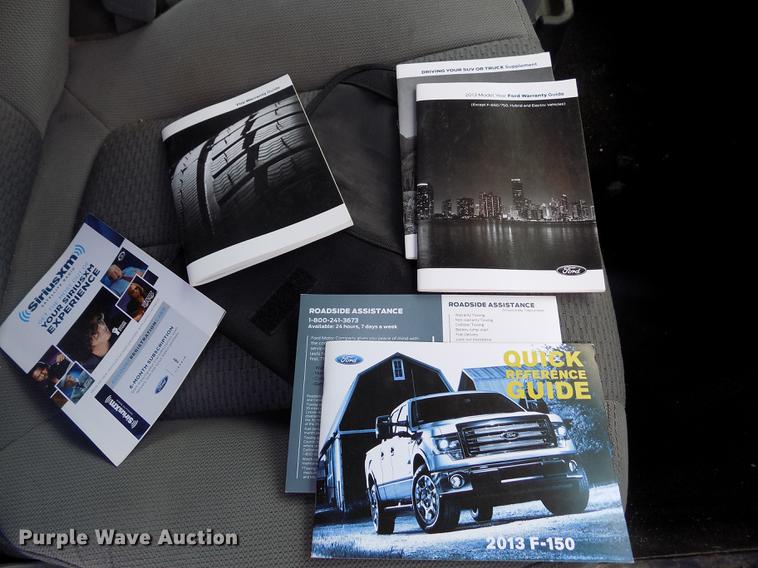 image for item DB9187 2013 Ford F150 XLT SuperCab pickup truck