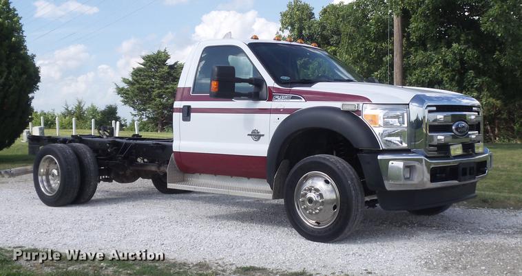 image for item DD7244 2011 Ford F450 Super Duty XLT truck cab and chassis