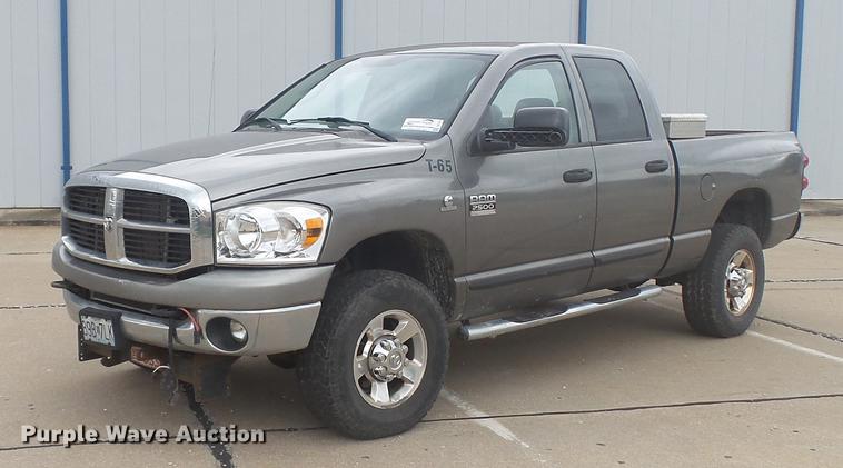 image for item DD7313 2007 Dodge Ram 2500 STL Longhorn Quad Cab pickup truck