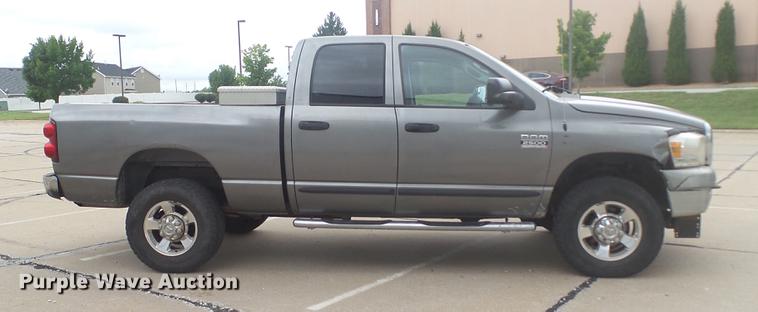 image for item DD7313 2007 Dodge Ram 2500 STL Longhorn Quad Cab pickup truck