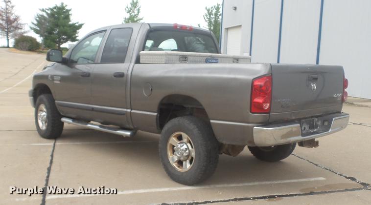 image for item DD7313 2007 Dodge Ram 2500 STL Longhorn Quad Cab pickup truck