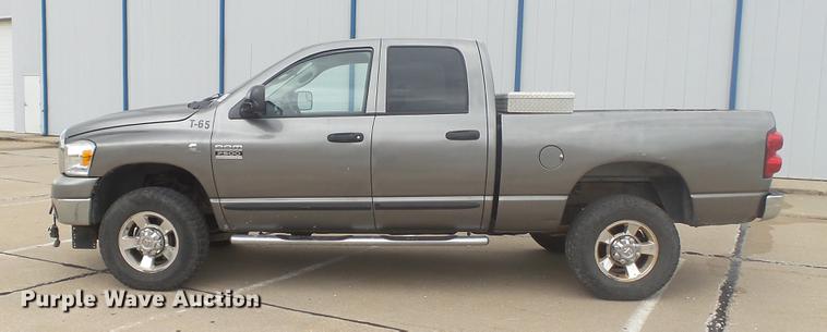 image for item DD7313 2007 Dodge Ram 2500 STL Longhorn Quad Cab pickup truck